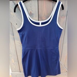 Fabletics Mini Athletic Dress Built in Shorts Sporty Tennis Women’s Size L 🎾👟